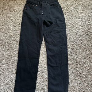 Black Levi’s 501 Women's Jeans